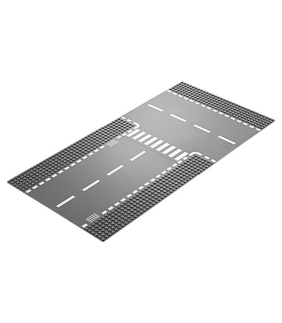 Drum drept și intersecție "T"