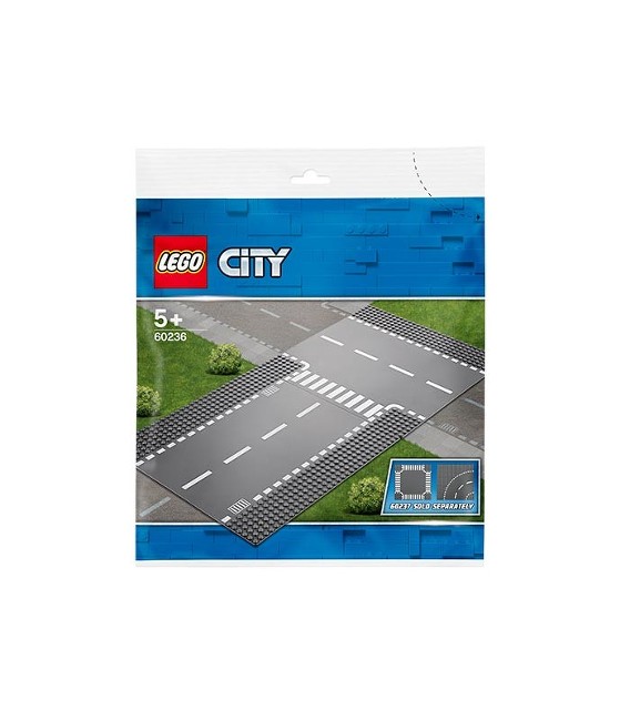 Drum drept și intersecție "T"