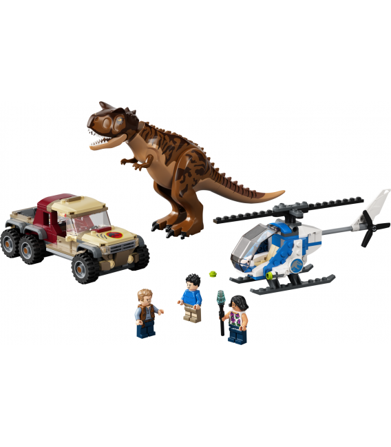 Urmărirea dinozaurului Carnotaurus