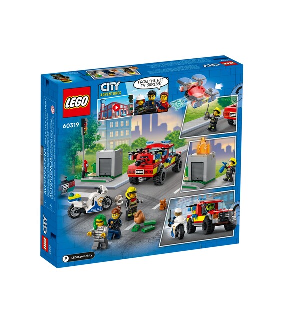 Stingere de incendiu și urmărire polițistă LEGO 60319