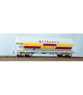 Vagon siloz Uagpps RENFE epoca V H0 Electrotren 6021