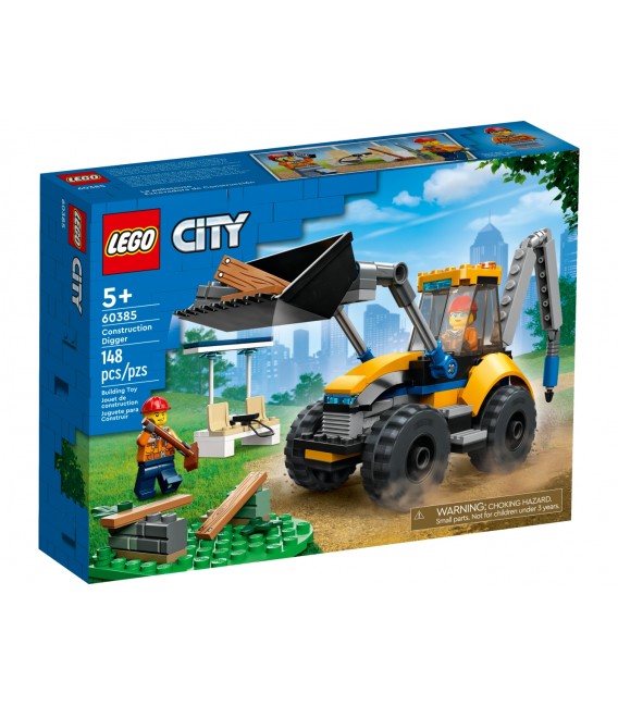 Excavator de construcții LEGO 60385