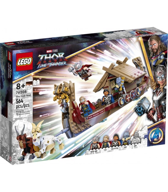 Barca trasă de capră​ LEGO 76208