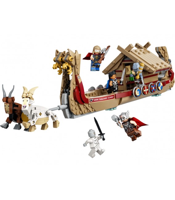 Barca trasă de capră​ LEGO 76208