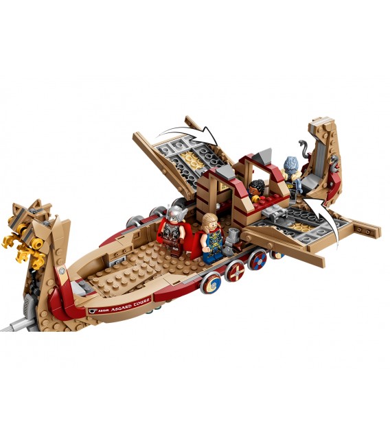 Barca trasă de capră​ LEGO 76208