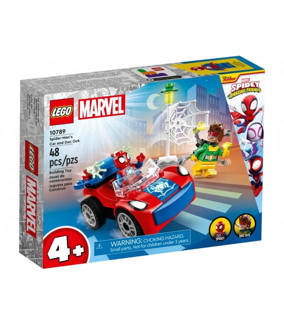 Mașina Omului Păianjen și Doc Ock LEGO 10789