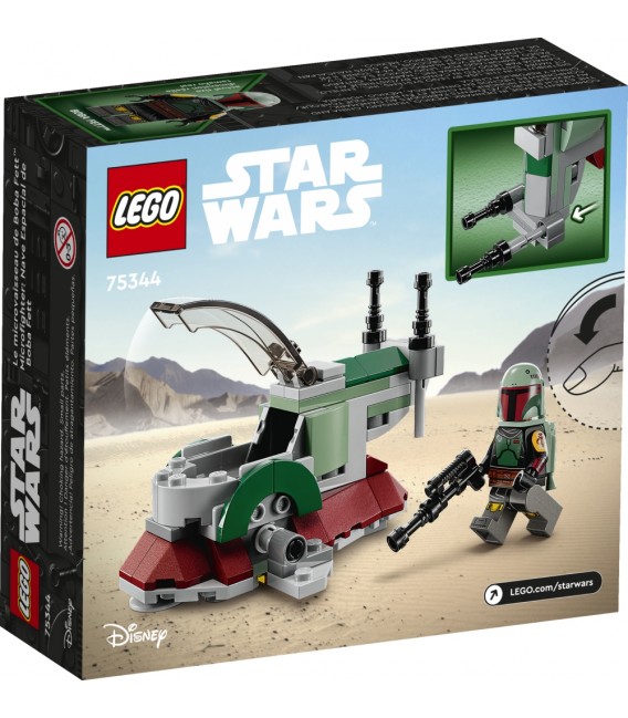 Micronava de luptă a lui Boba Fett LEGO 75344