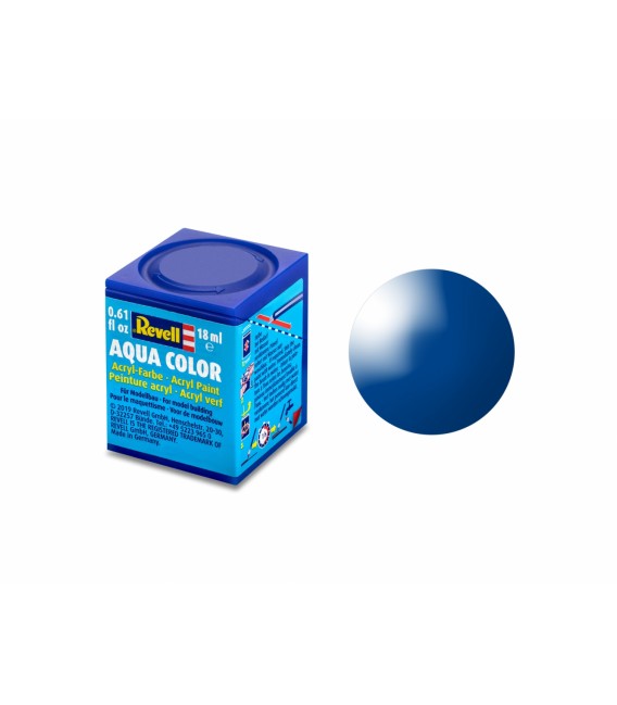 Aqua Color albastru lucios RAL 5005 Revell 36152