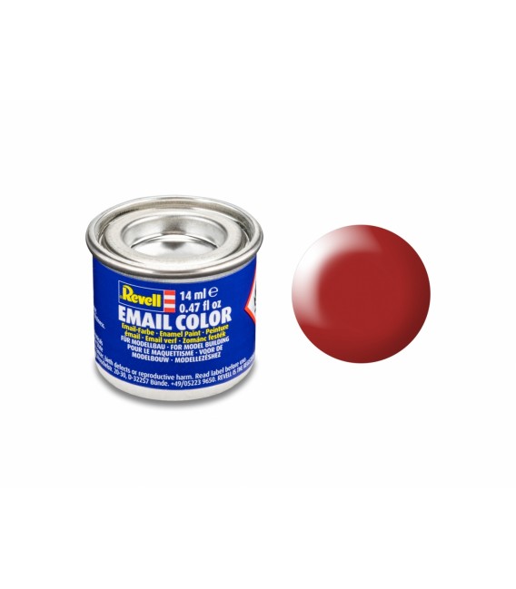 Email Color roșu foc mat mătăsos RAL 3000 Revell 32330