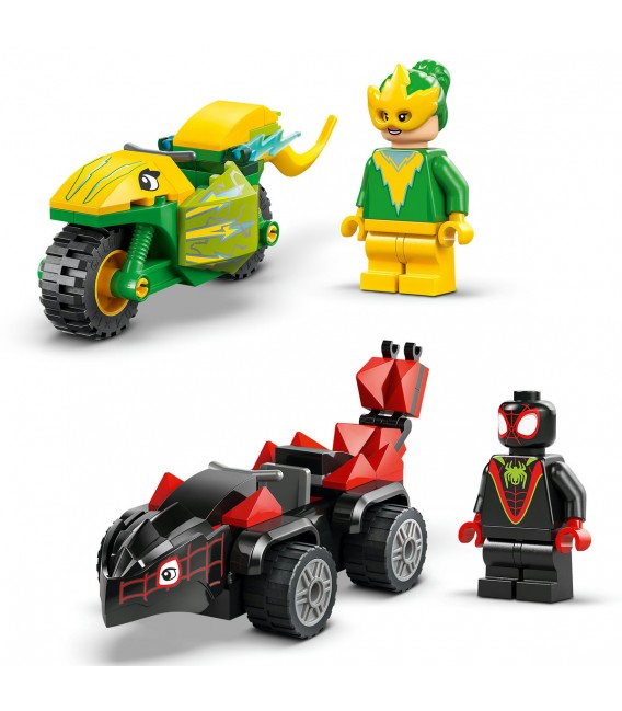 Spin si Electro în dino-vehicule LEGO 11198