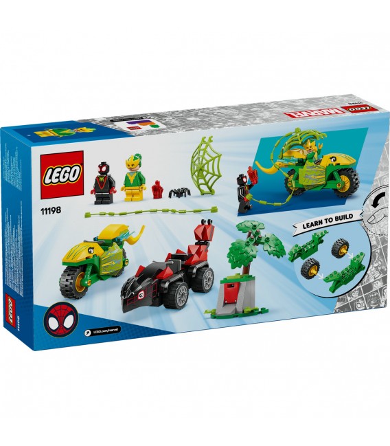 Spin si Electro în dino-vehicule LEGO 11198