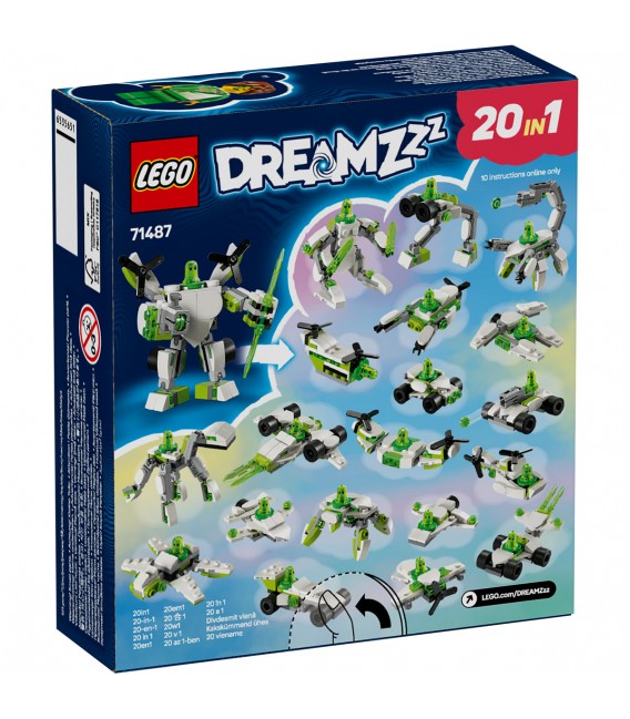 Aventurile cu roboți și vehicule ale lui Z-Blob LEGO 71487