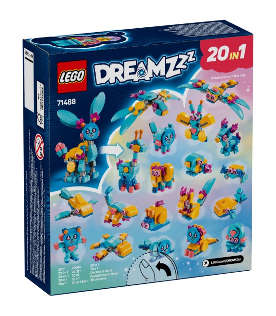 Aventurile creative cu animale ale lui Bunchu LEGO 71488