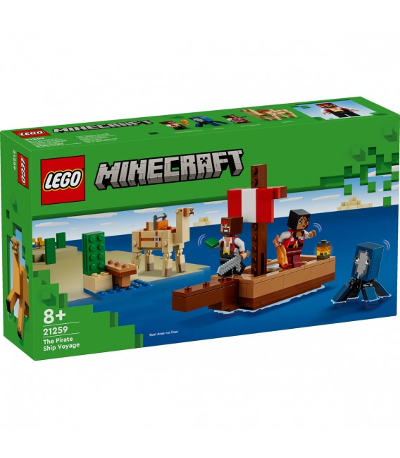 Călătorie pe corabia de pirați LEGO 21259
