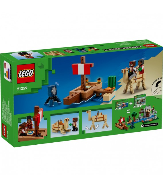 Călătorie pe corabia de pirați LEGO 21259