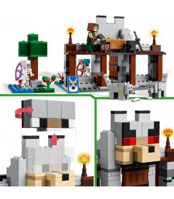 Fortăreața lupilor LEGO 21261