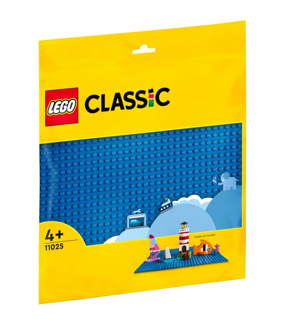 Placă de bază albastru LEGO 11025