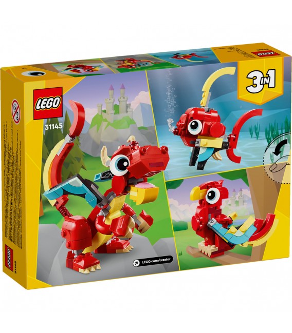 Dragon roșu LEGO 31145