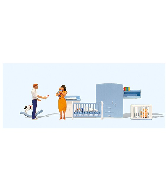 În camera copilului H0 Preiser 10779