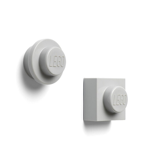 Set 2 magneți LEGO - gri